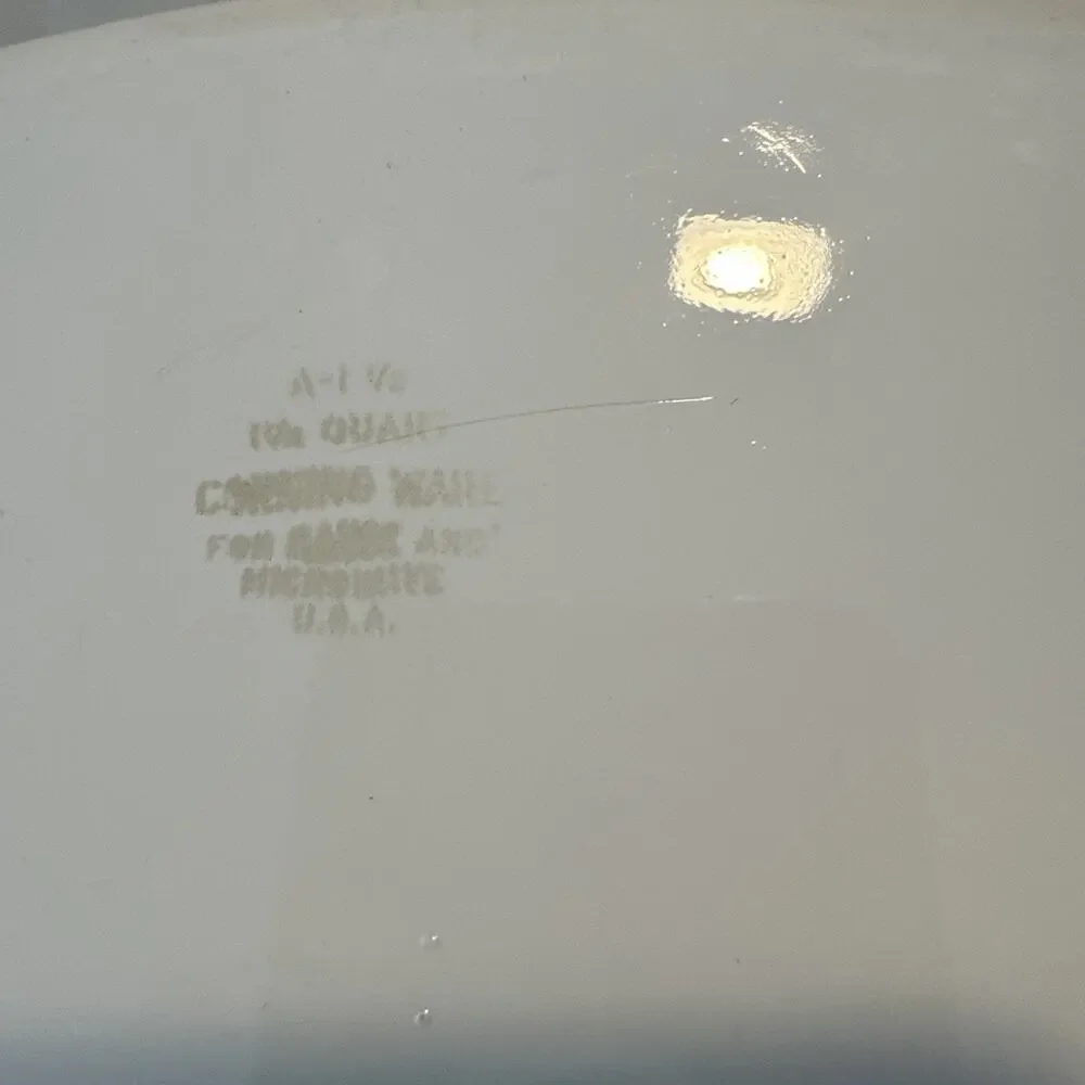 Vintage Corning Ware 1 1/2 Qt. Cornflower Blue Casserole Dish w/ A-7-C lid